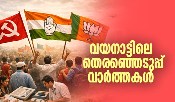 വയനാട്ടിലെ തെരഞ്ഞെടുപ്പ് വാർത്തകൾ